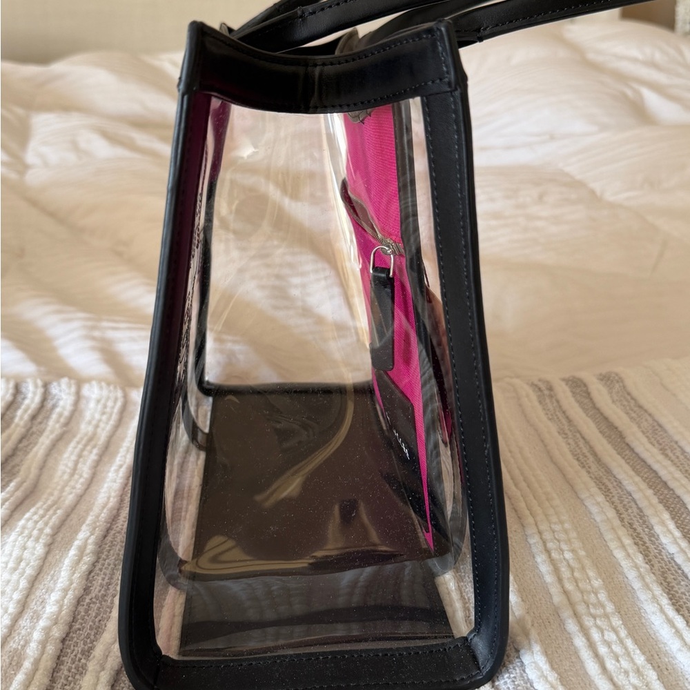 Marc Jacobs Clear and Pink Tote Bag - Picture 2 of 6